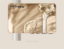 Tablet Screenshot of gips-dek.pl